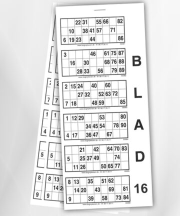 Bankohæfter 16 blade