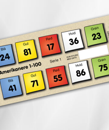 Briklotteri 5 x 1-100